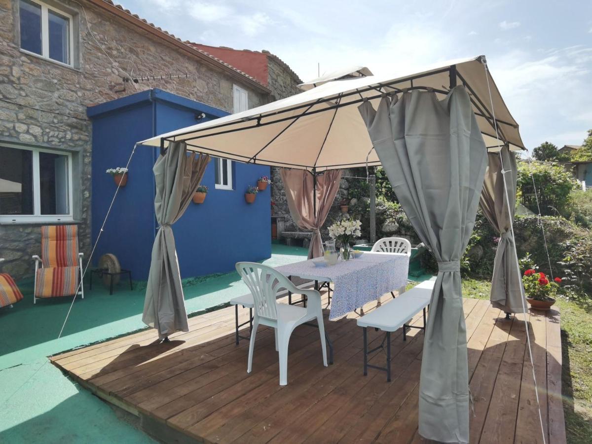 Casa Do Cucharro En Playa De Soesto, Laxe Villa Kültér fotó