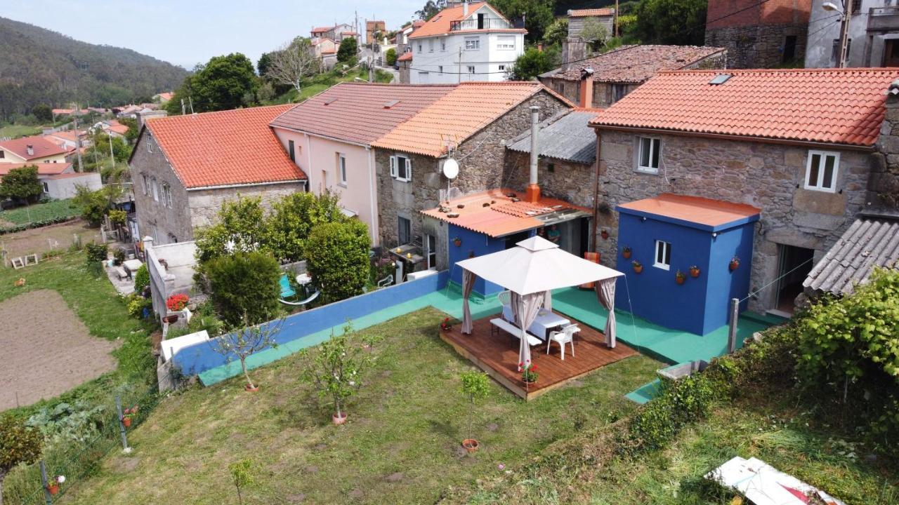 Casa Do Cucharro En Playa De Soesto, Laxe Villa Kültér fotó